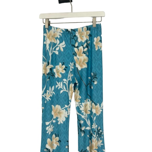 Free People X Novella Royale The Janis Bells in Aqua Lillies Size Medium NWOT - Picture 6 of 12